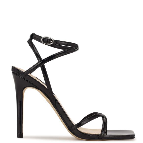 Nine West Women's Tidle Ankle Strap Sandal Black Size 8.5 NWOB - Picture 3 of 12